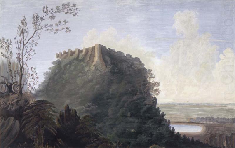 South-east View of the Fort of Bijaigarh, unknow artist